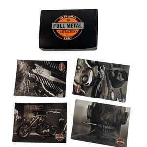Harley-Davidson Open House Full Metal Attraction 2007 Dealer Only Tattoo Magnets